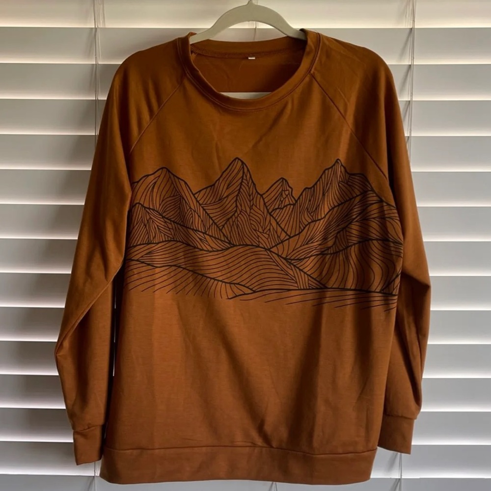 Long Sleeve Graphic Tee - Large